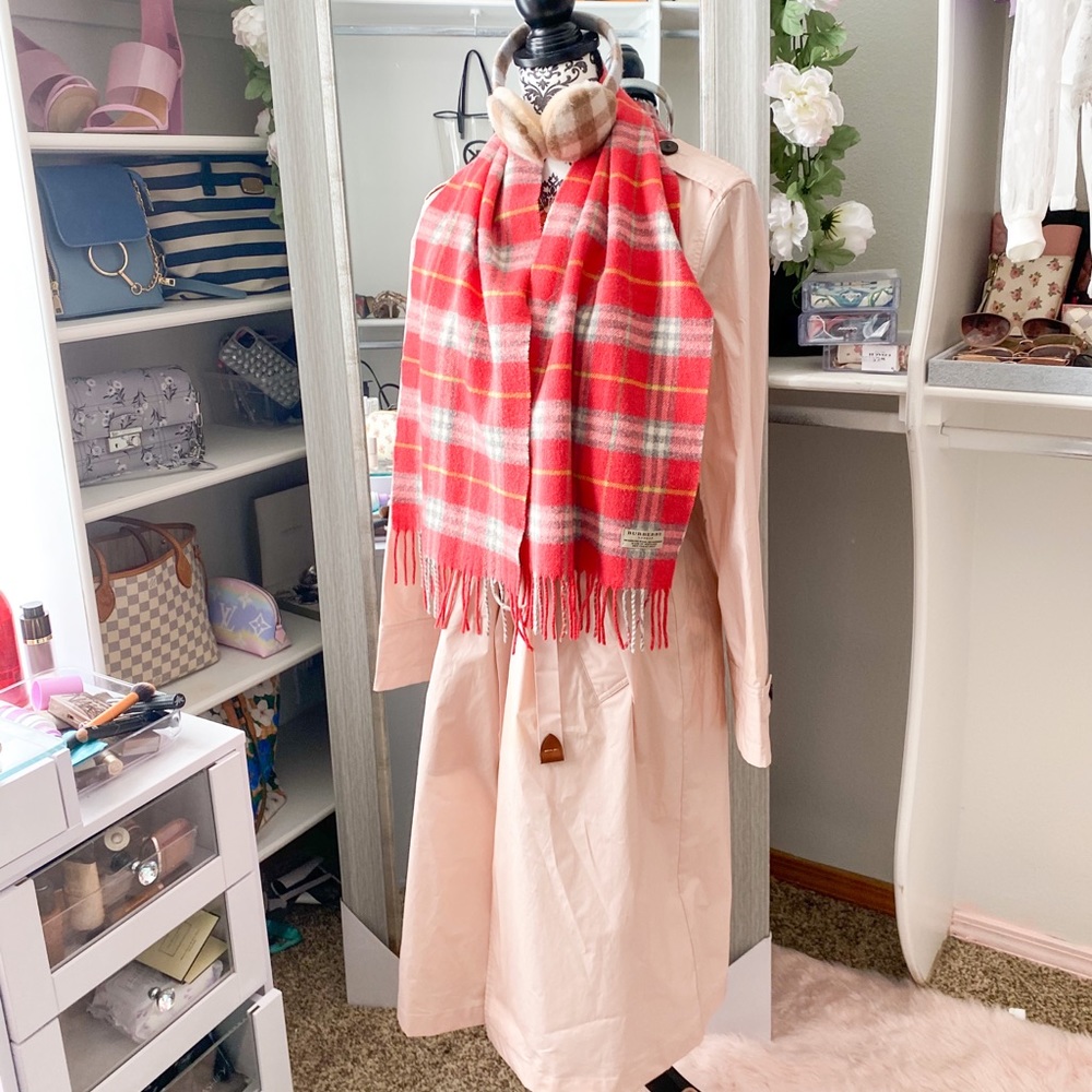 Classic Vintage Check Cashmere Scarf| Burberry